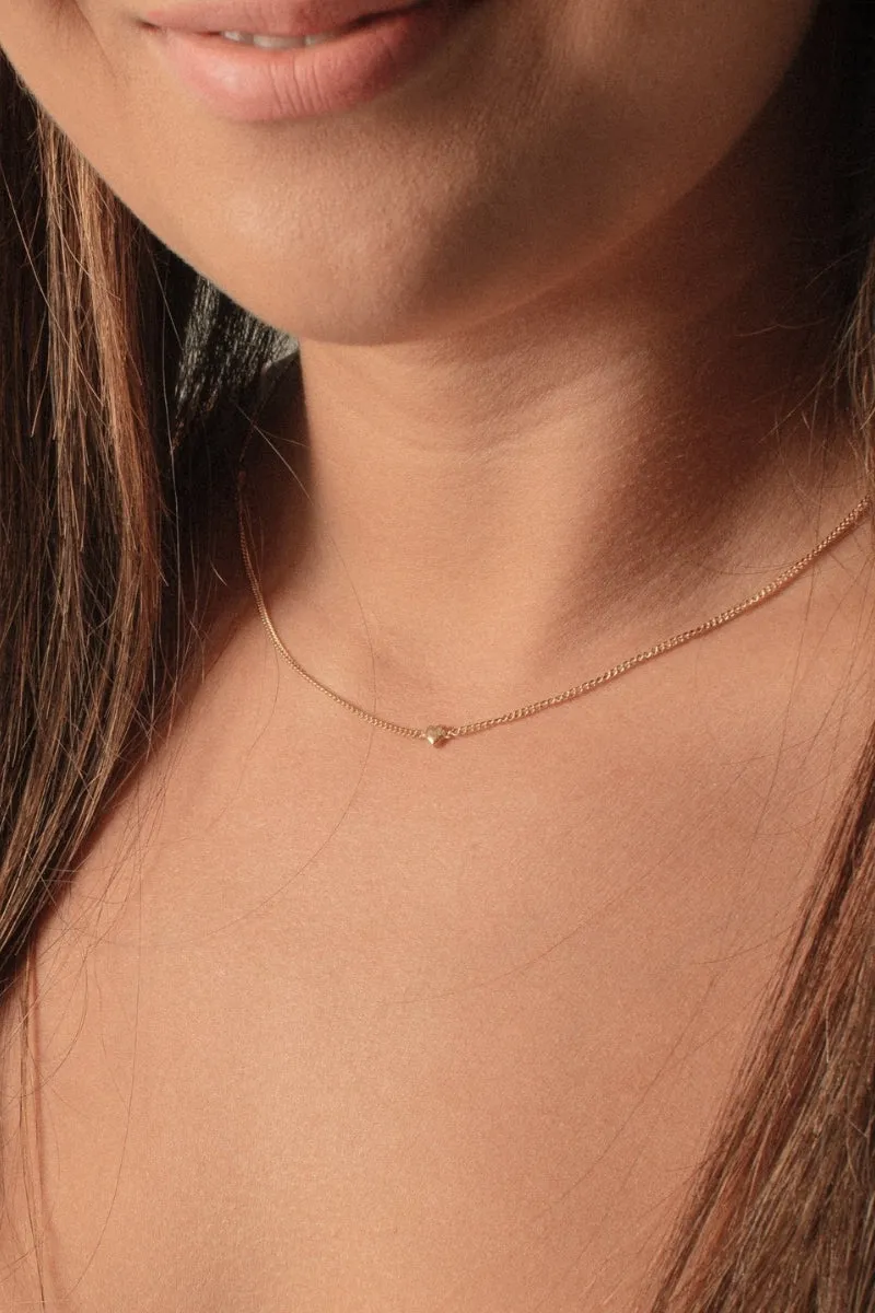 Brave, Loved & Kind Necklace - Gold