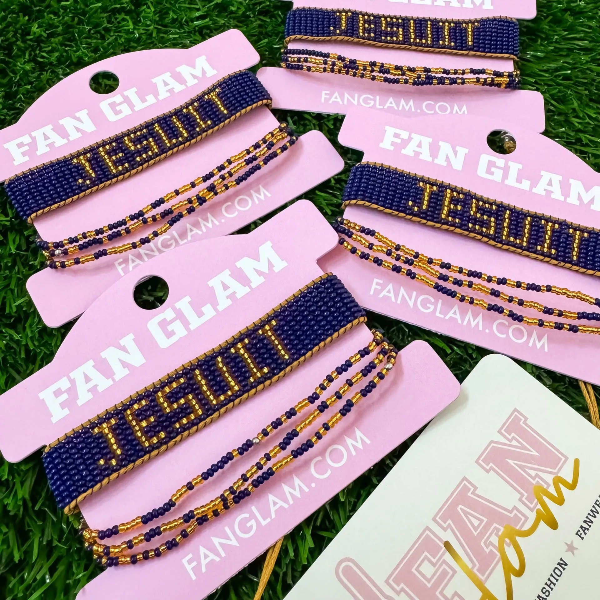 Jesuit Beaded Team Tassel Stack of 4