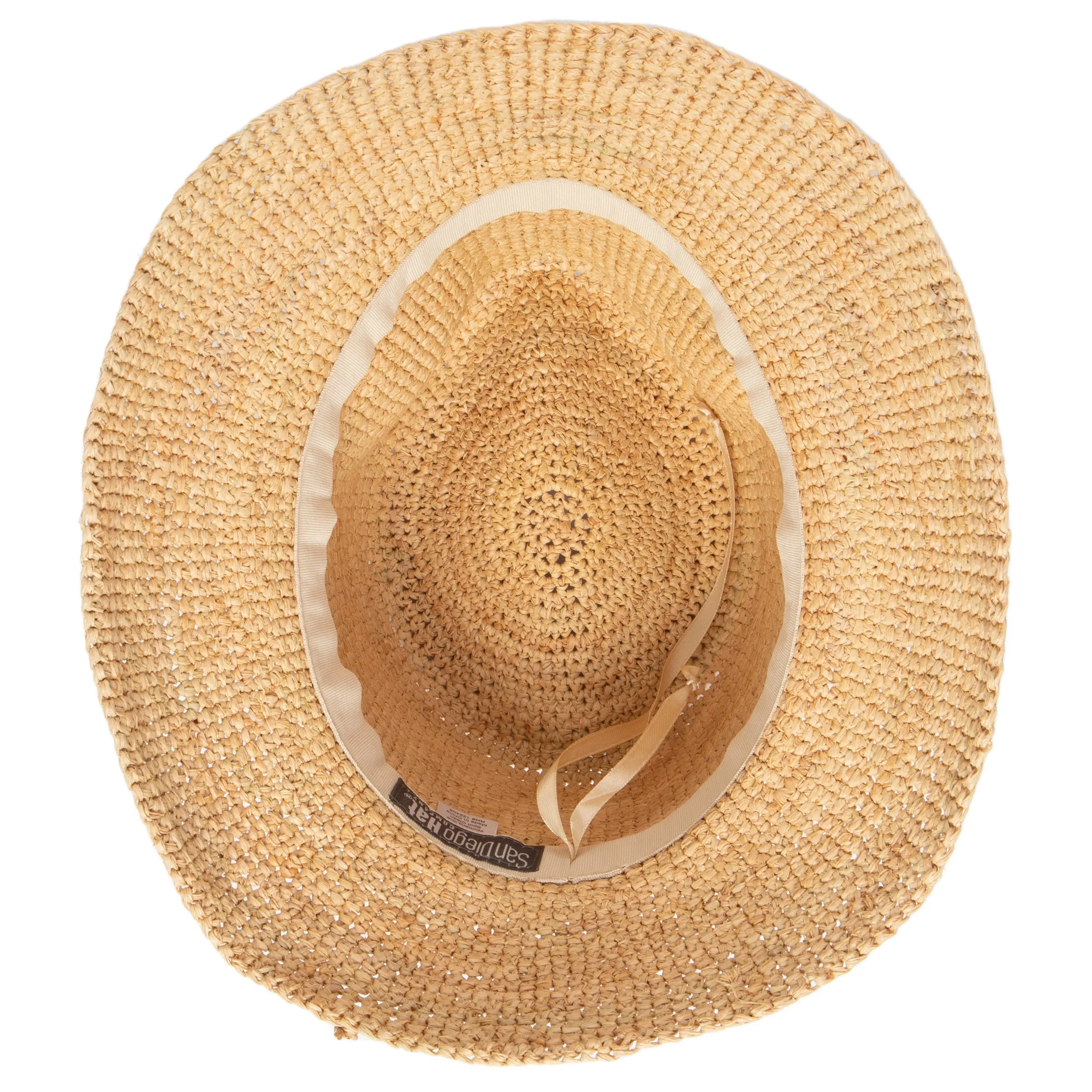 Laguna - Womens Crochet Raffia Bucket