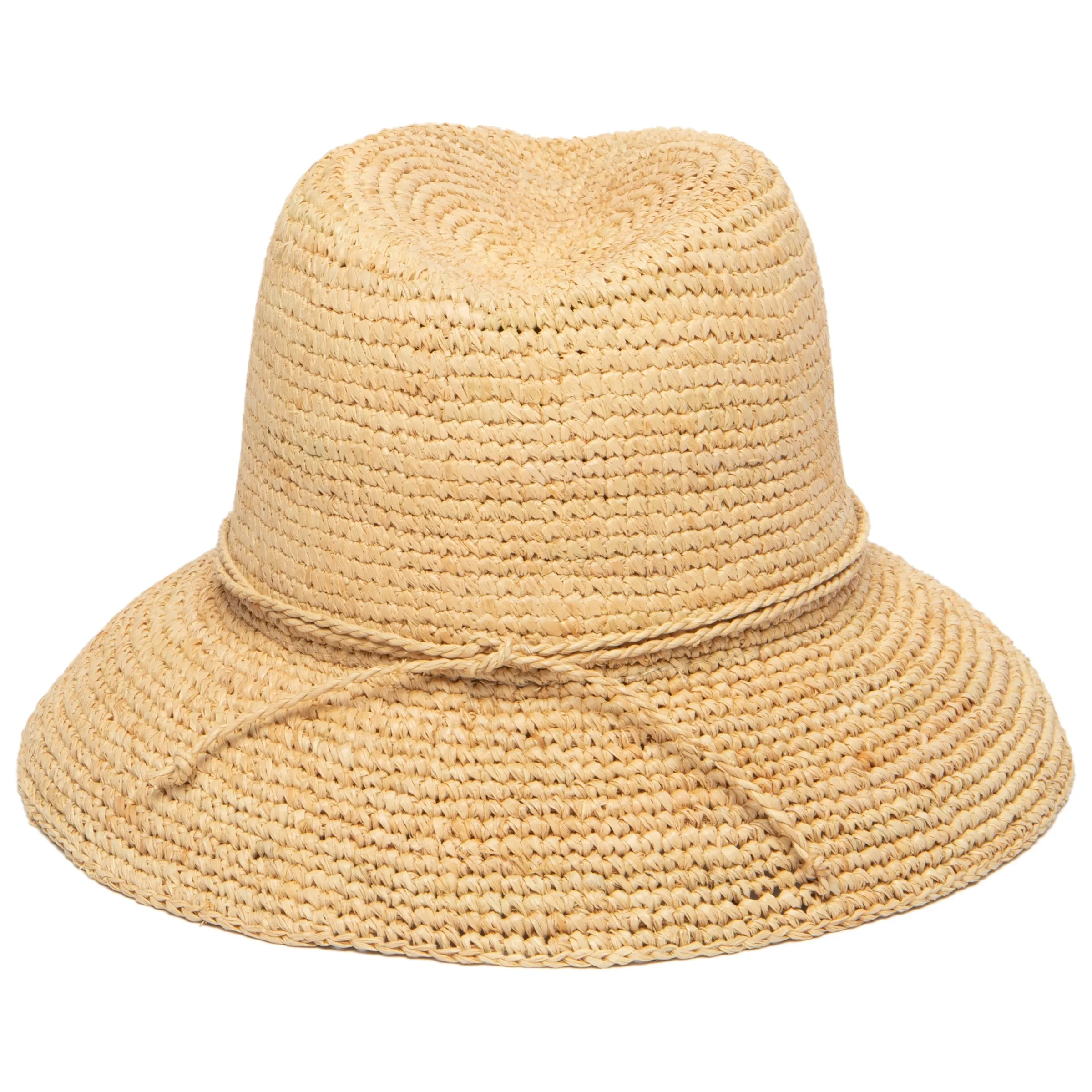 Laguna - Womens Crochet Raffia Bucket